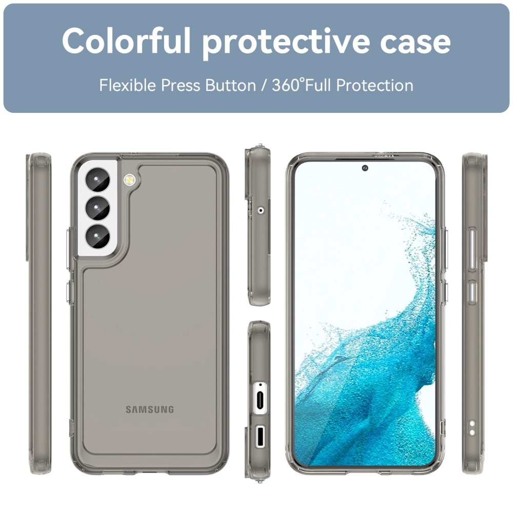 Crystal Hybrid Case Samsung Galaxy S23 Plus harmaa