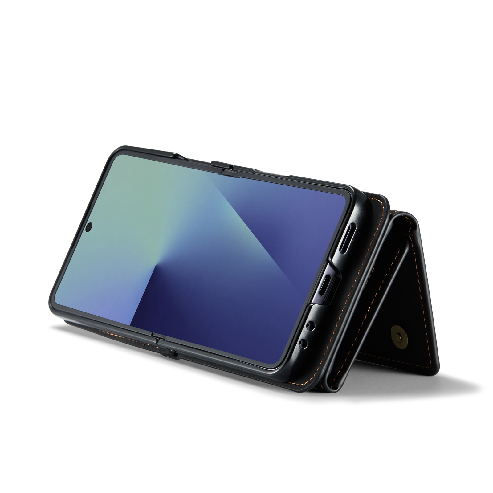 Card Slot Case Samsung Galaxy Z Flip 7 Musta