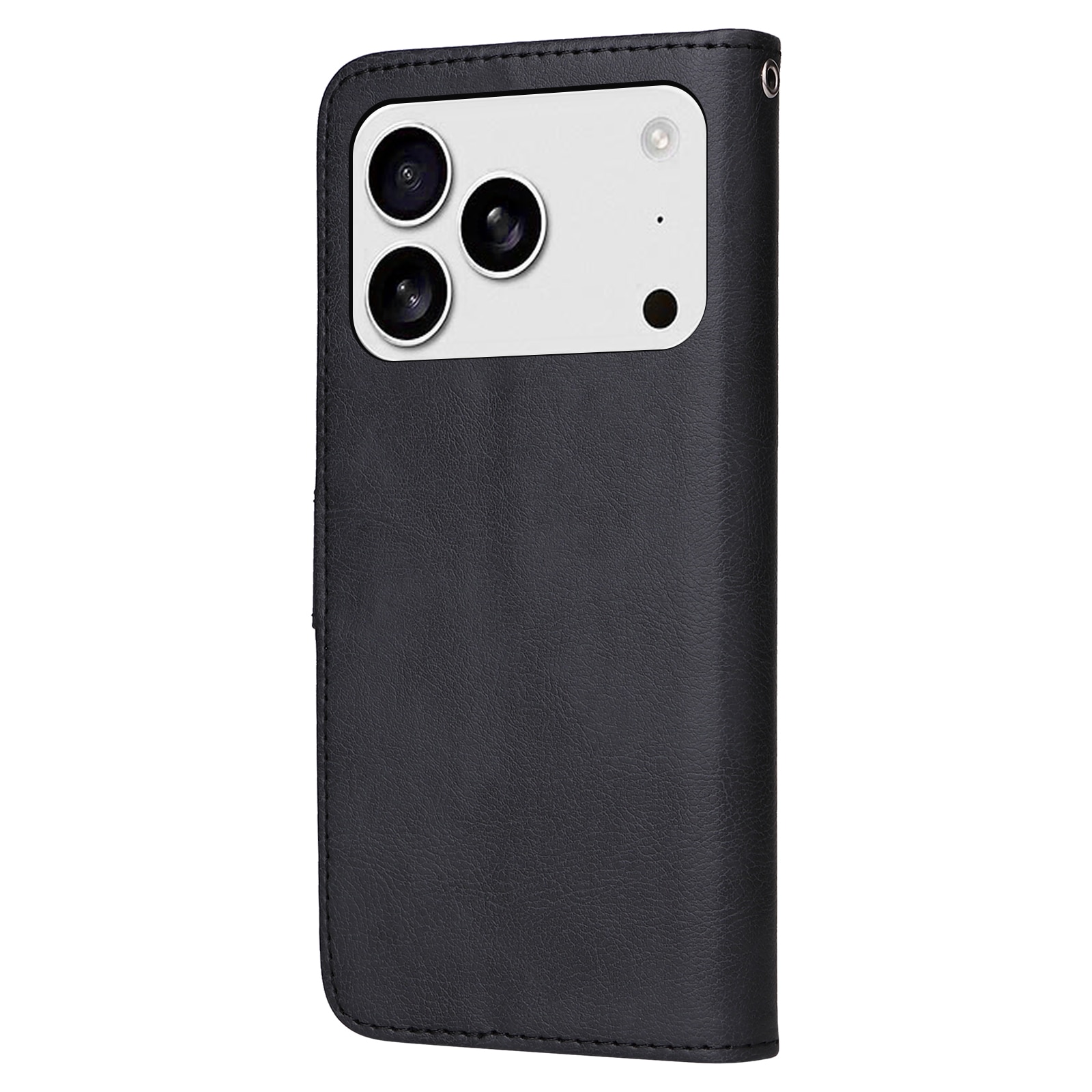 Magneettinen lompakko iPhone 17 Pro Musta