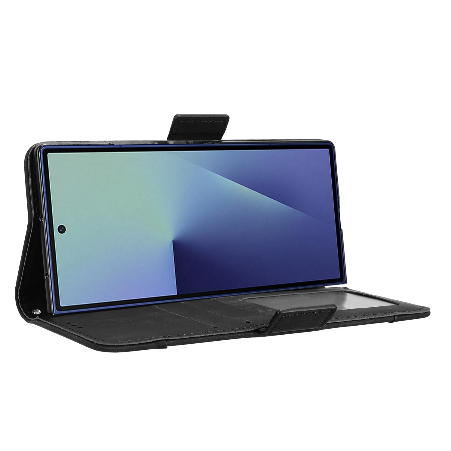 Multi Lompakkokotelo Kynäpidikkeellä Samsung Galaxy Z Fold 7 musta