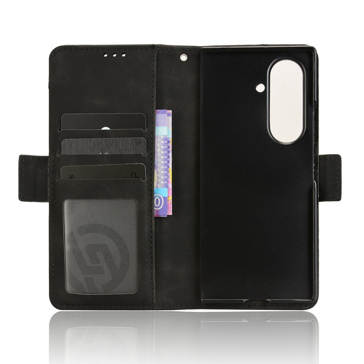 Multi Lompakkokotelo Kynäpidikkeellä Samsung Galaxy Z Fold 7 musta