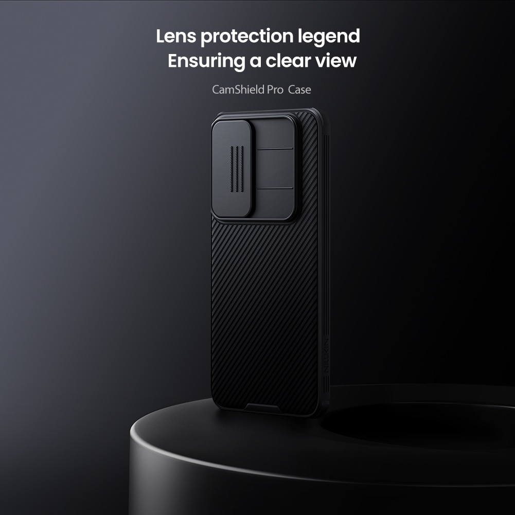 CamShield Kuori Samsung Galaxy S25 FE Musta