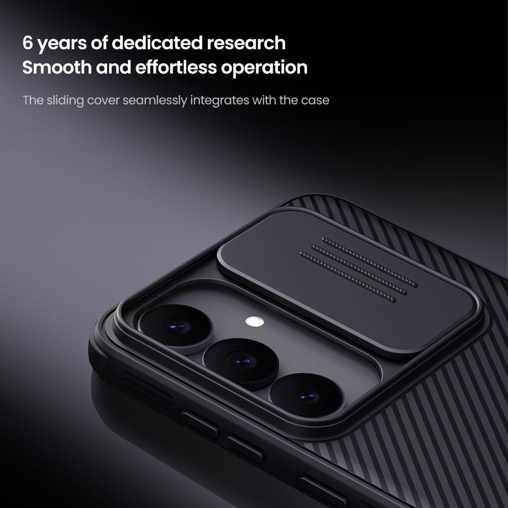 CamShield Kuori Samsung Galaxy S25 FE Musta