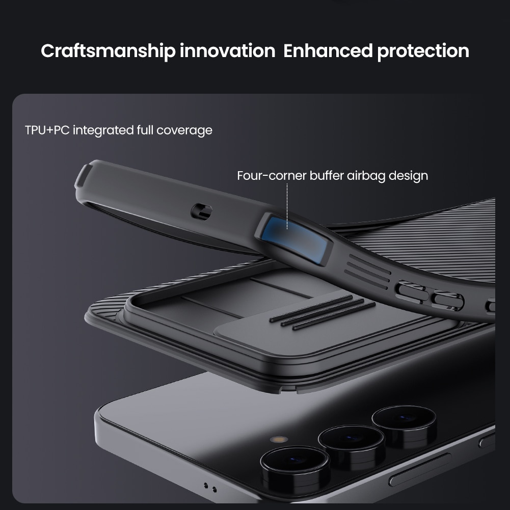 CamShield Kuori Samsung Galaxy S25 FE Musta