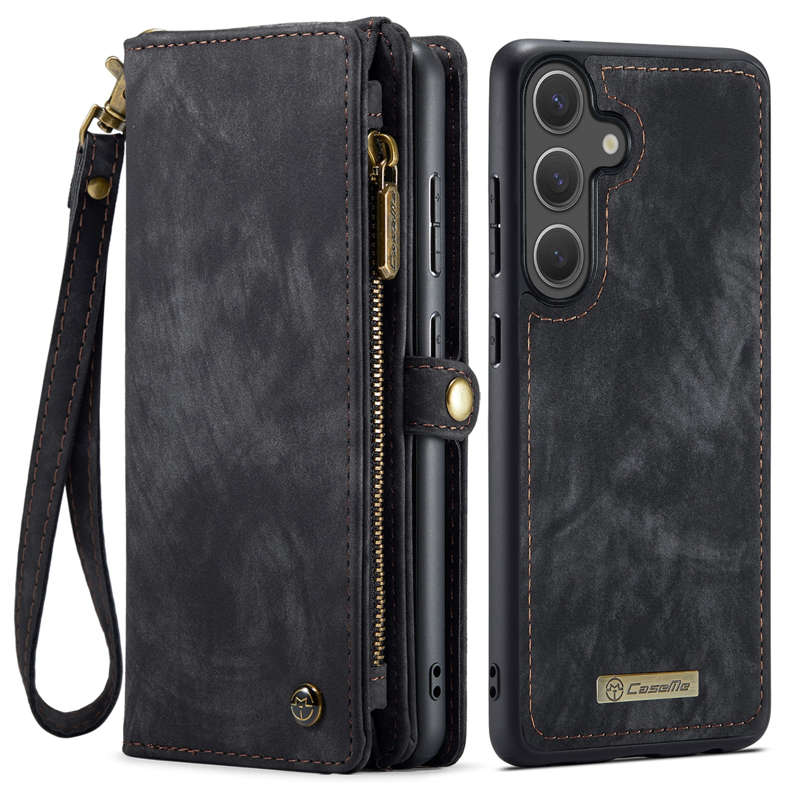 Multi-slot Suojakotelo Samsung Galaxy S25 FE Harmaa