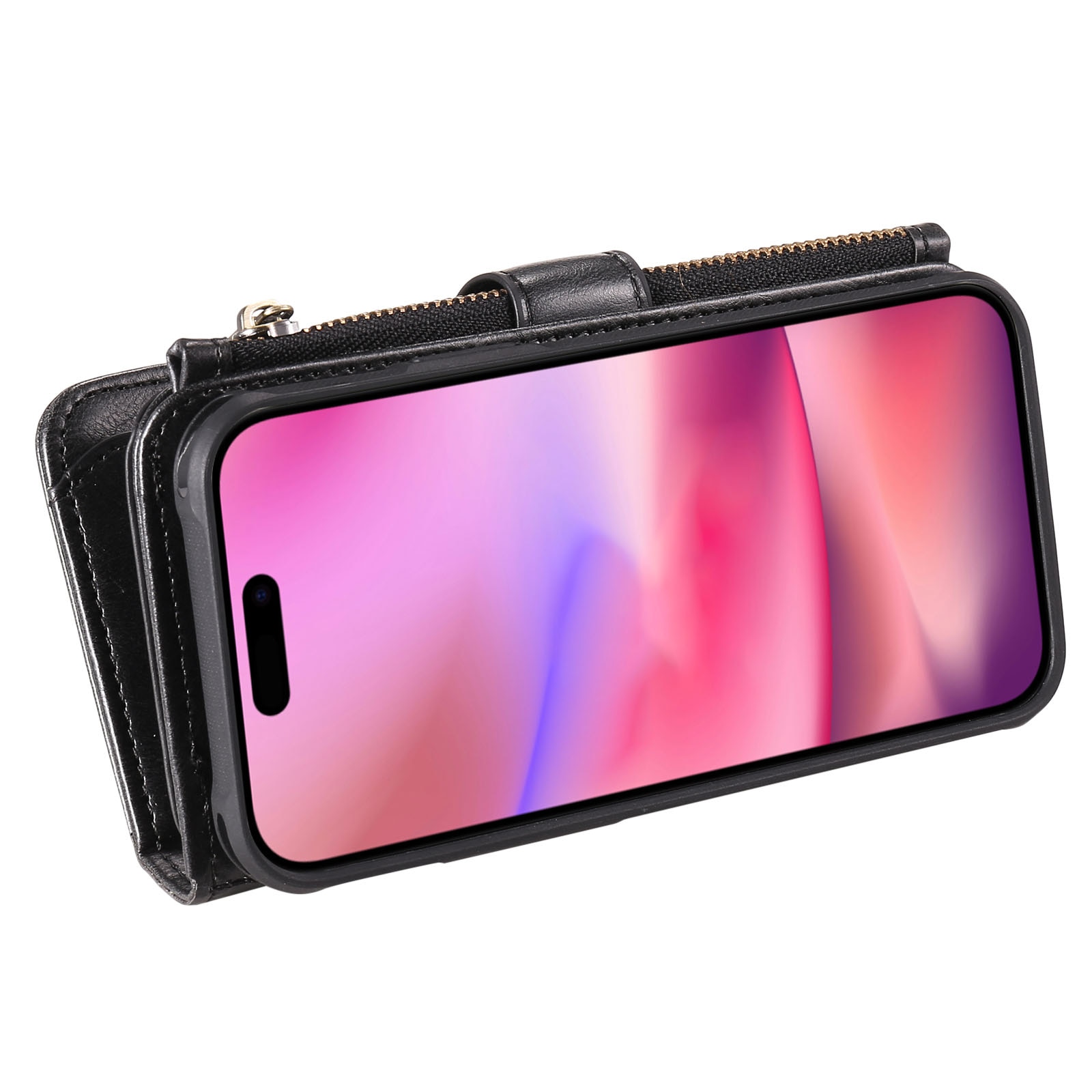 Magnet Leather Multi-Wallet iPhone 17 msuta