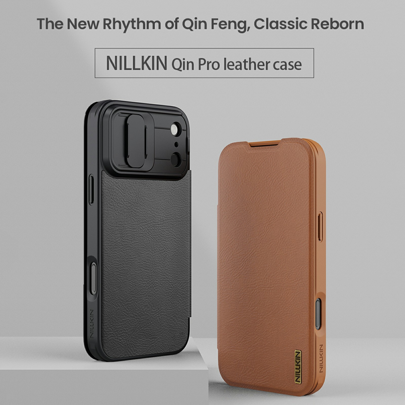Qin Pro CamShield iPhone 17 Pro Max Musta