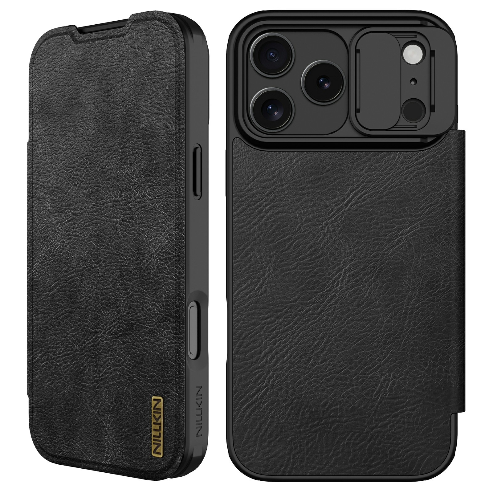 Qin Pro CamShield iPhone 17 Pro Musta