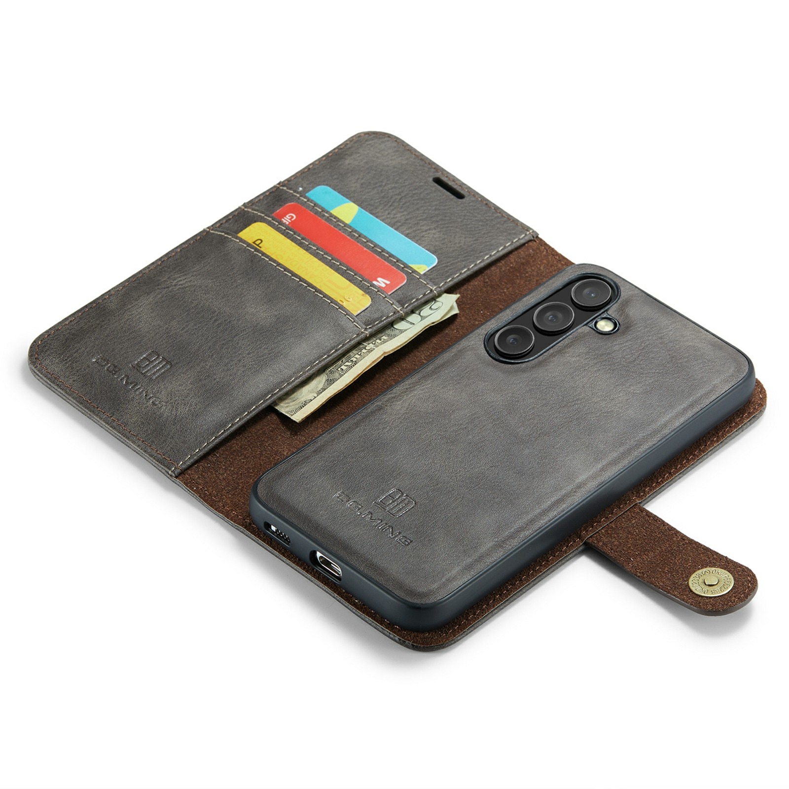 Magnet Wallet Samsung Galaxy S25 FE Brown