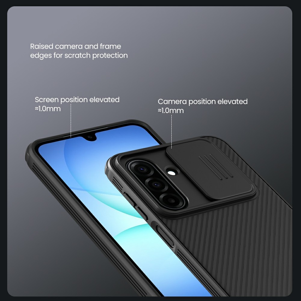 CamShield Kuori Samsung Galaxy A17 Musta