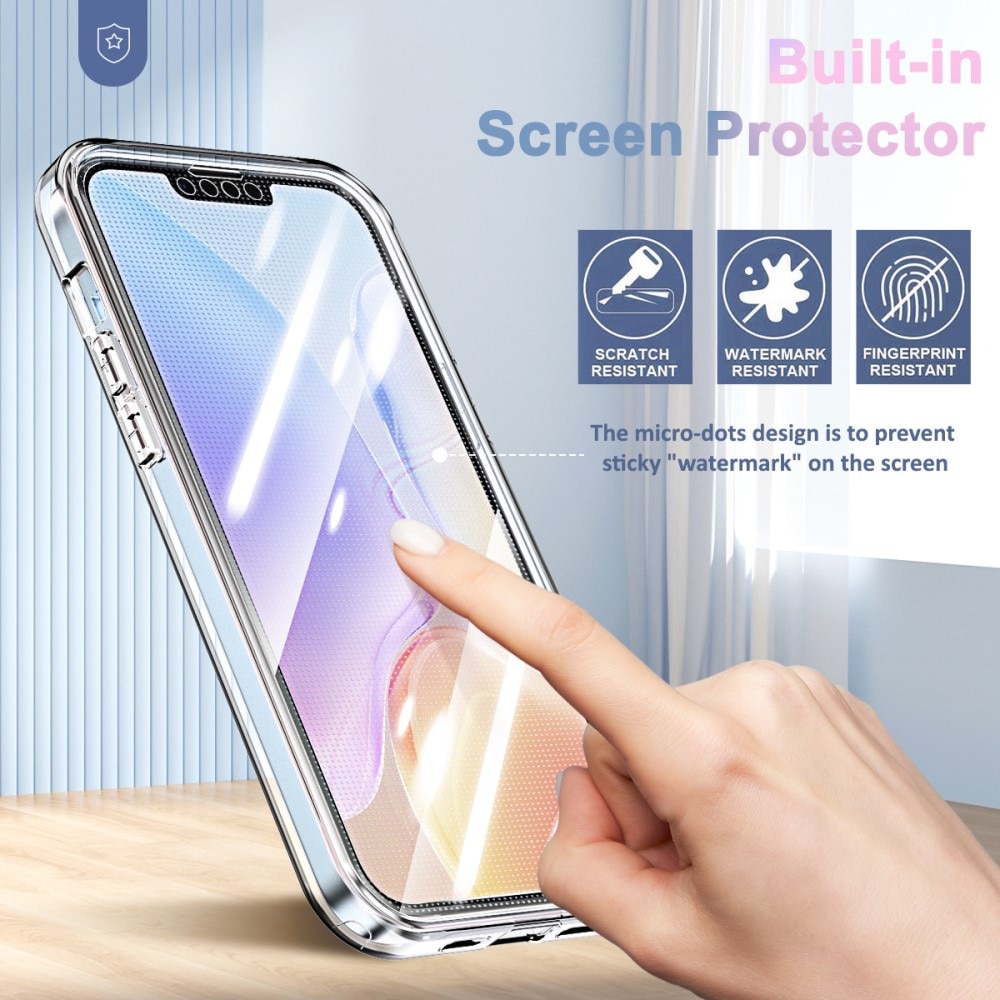 Full Protection Case iPhone 14 Plus kirkas