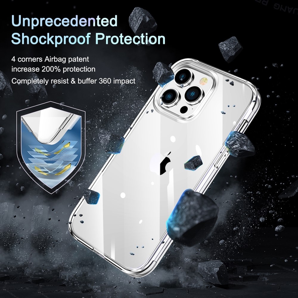Full Protection Case iPhone 14 Pro Max kirkas