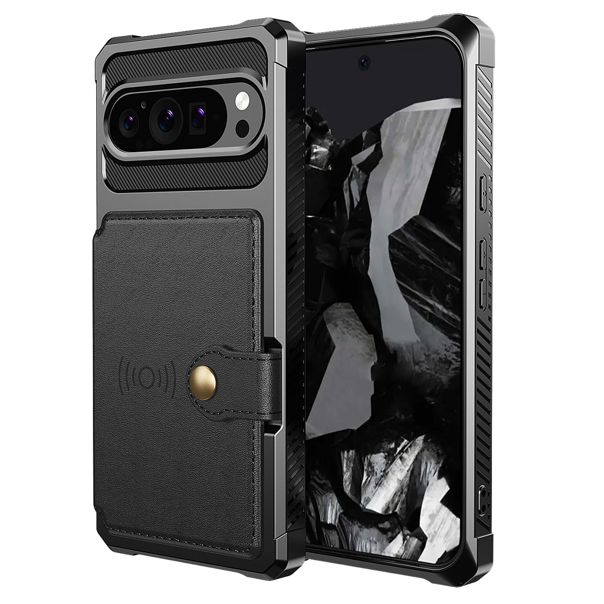 Tough Multi-slot Case Google Pixel 10 Pro Musta