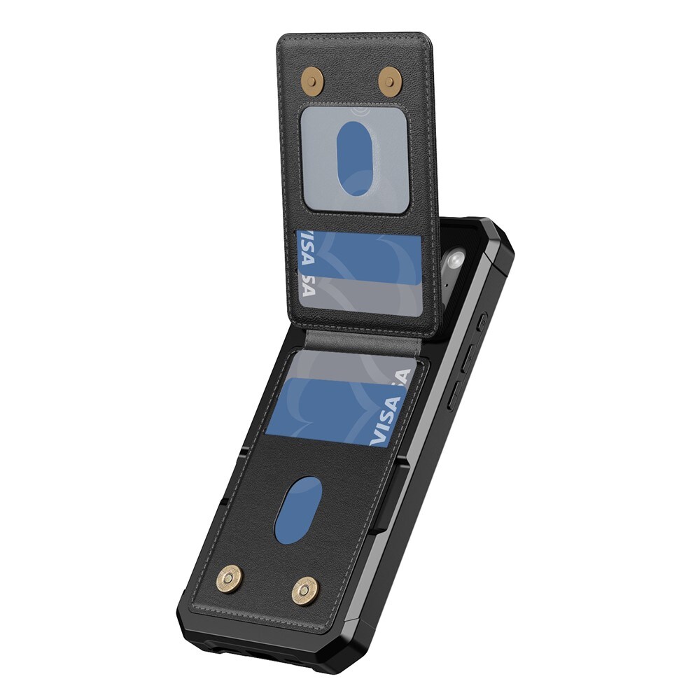 Clean Multi-slot Case iPhone 17 Pro Max Musta