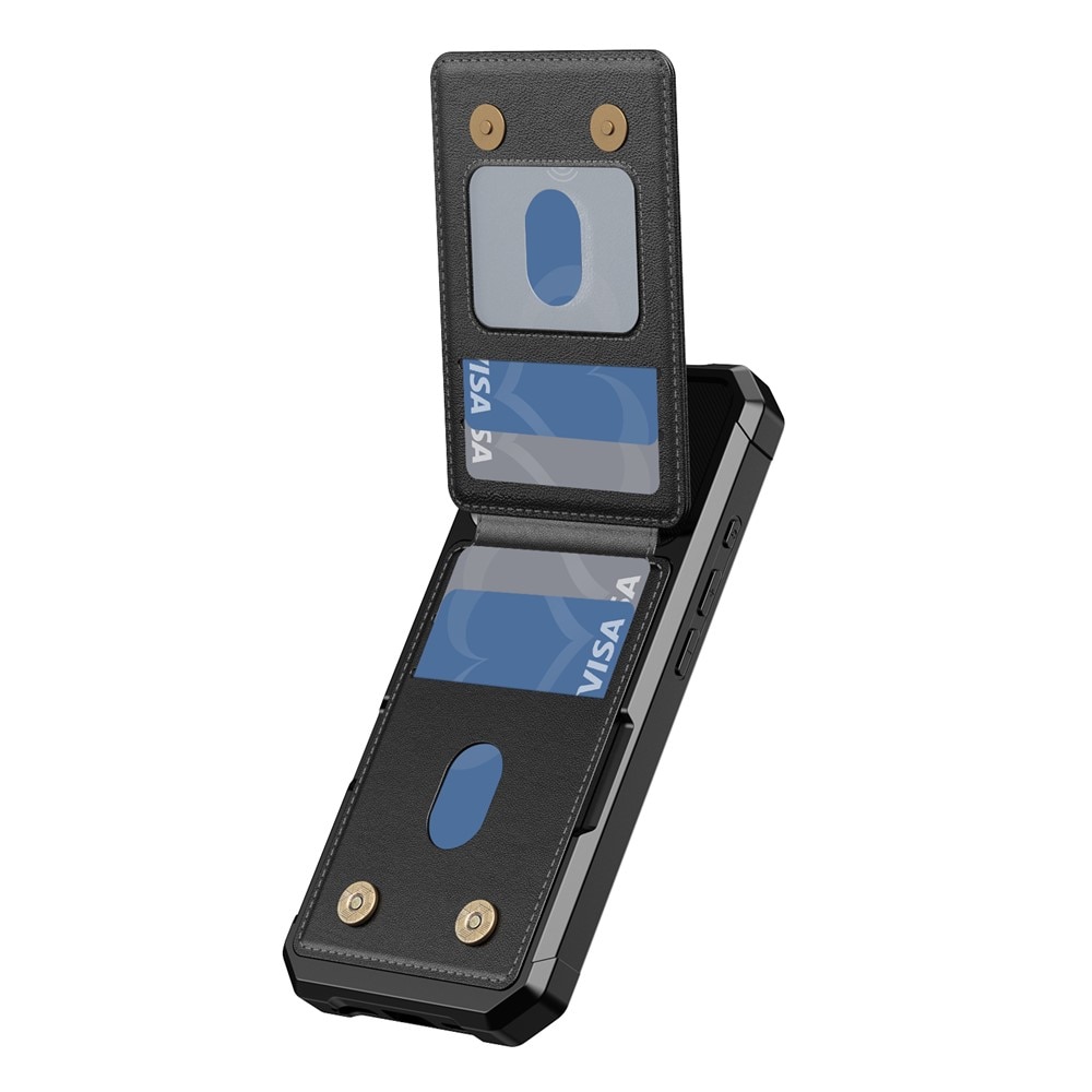 Clean Multi-slot Case iPhone 17 Pro Max Musta