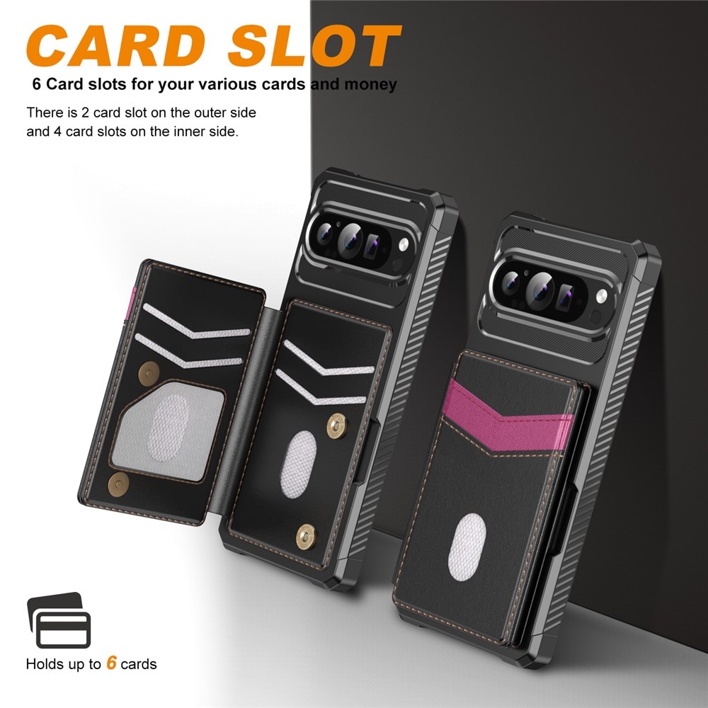 RFID Multi-slot Case Google Pixel 10 Pro Musta