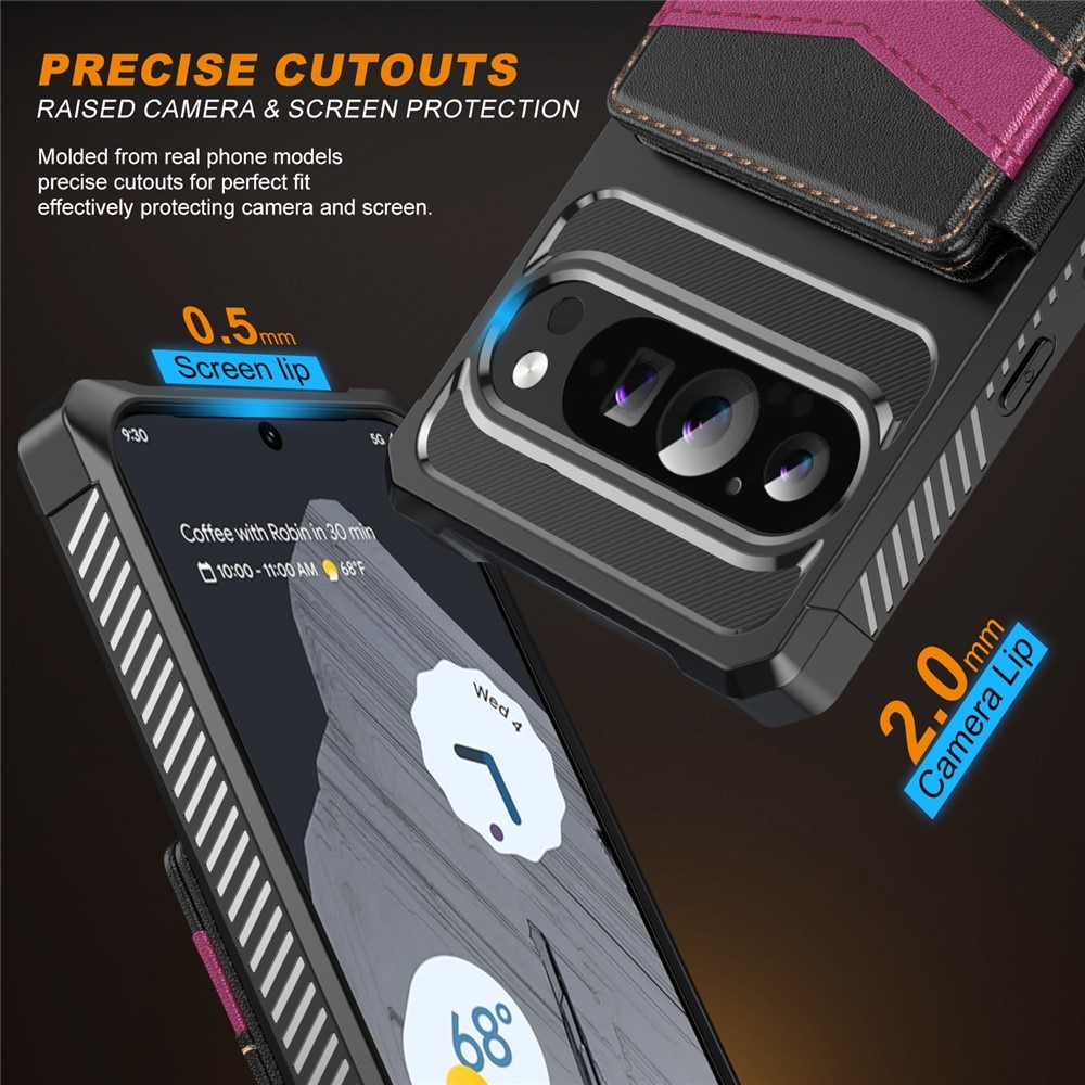 RFID Multi-slot Case Google Pixel 10 Pro Musta