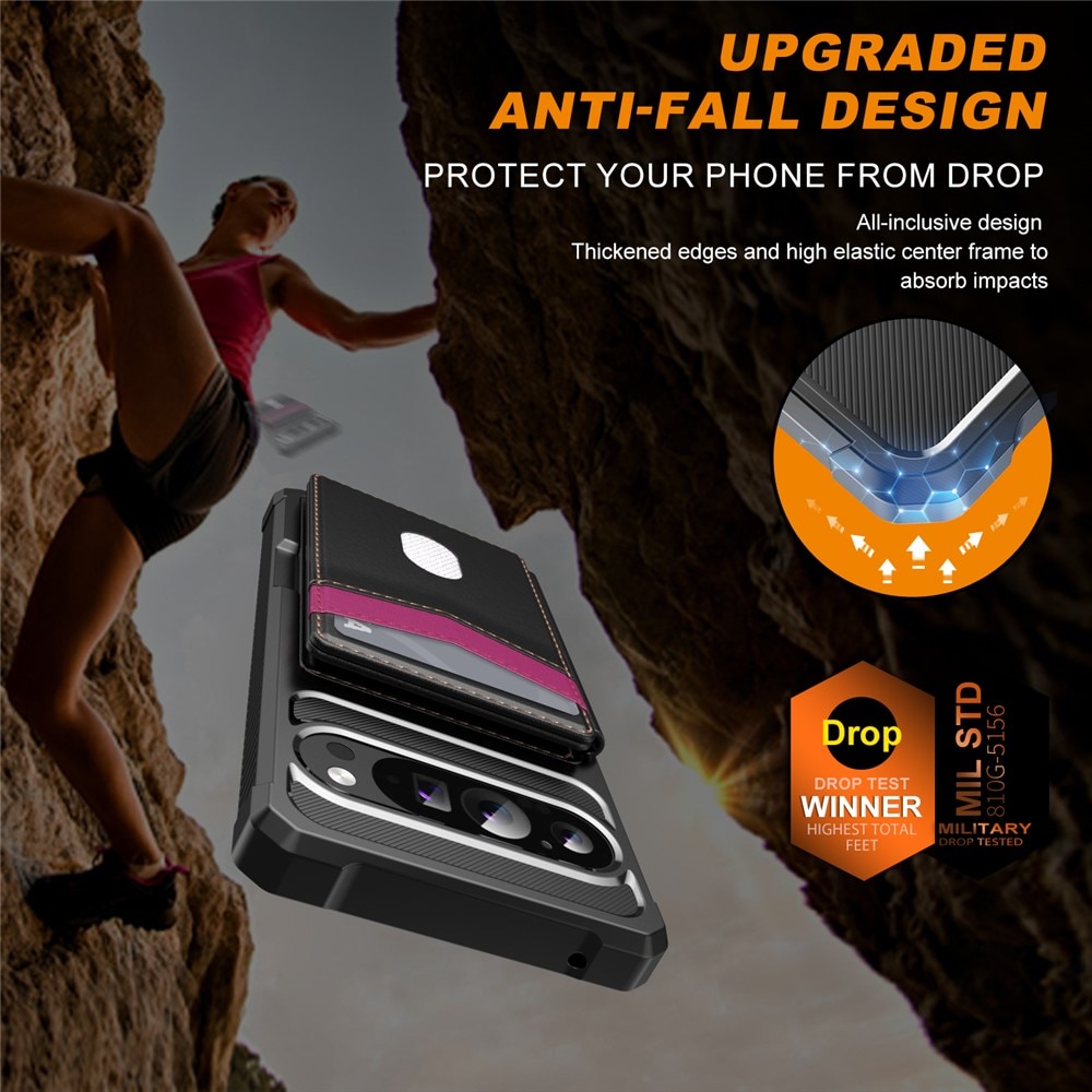 RFID Multi-slot Case Google Pixel 10 Pro Musta