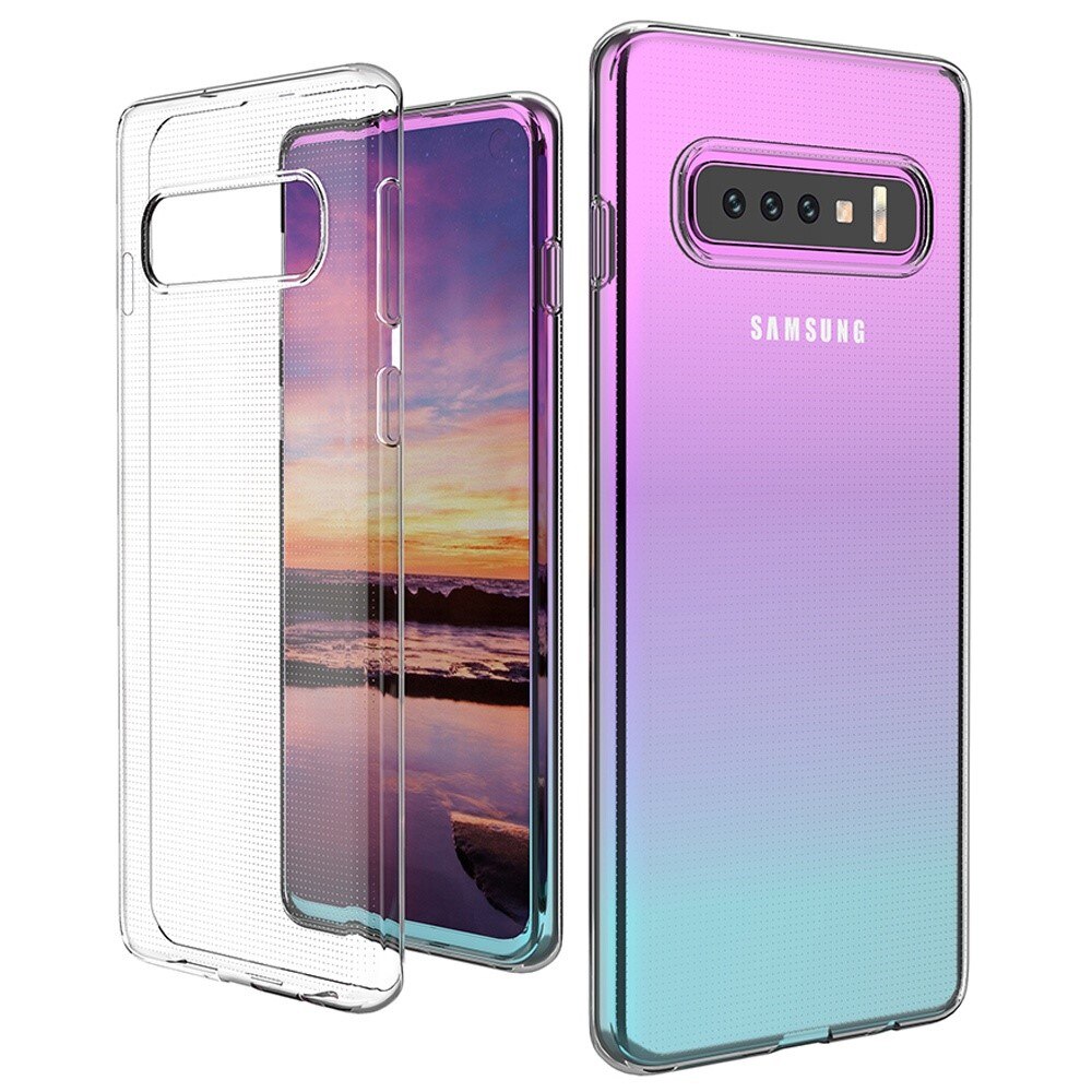 TPU Kuori Samsung Galaxy S10 Plus Kirkas