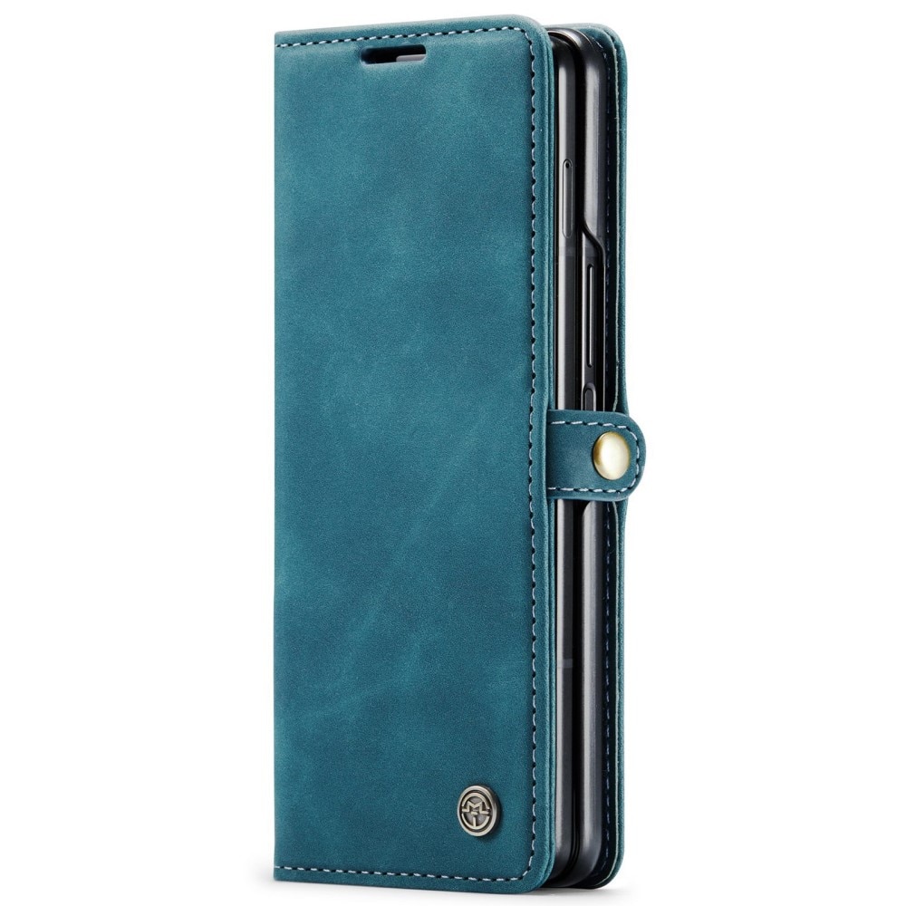 Slim Lompakkokotelo Samsung Galaxy Z Fold 4 sininen