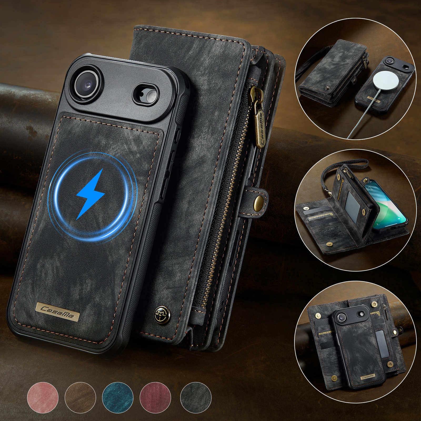 Multi-slot Suojakotelo iPhone Air Harmaa