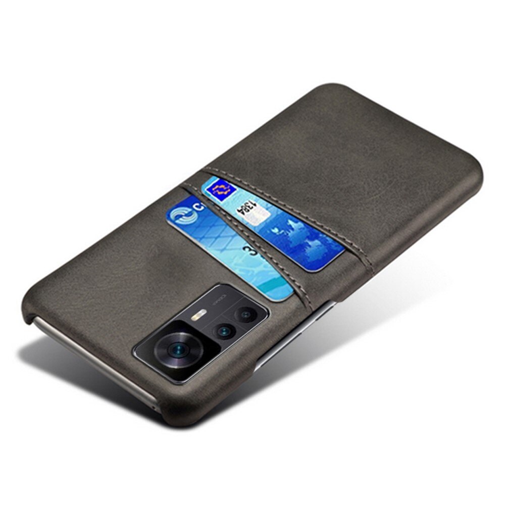 Card Slots Case Xiaomi 12T/12T Pro Musta