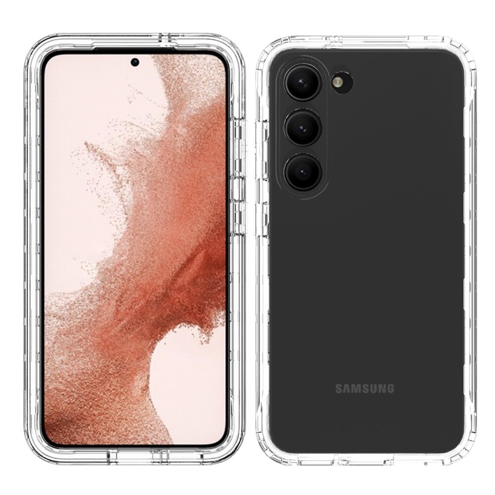 Full Cover Kuori Samsung Galaxy S23 Plus Kirkas
