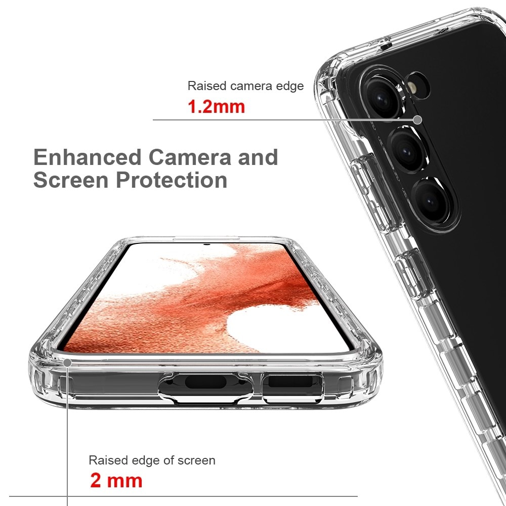 Full Protection Case Samsung Galaxy S23 Plus kirkas
