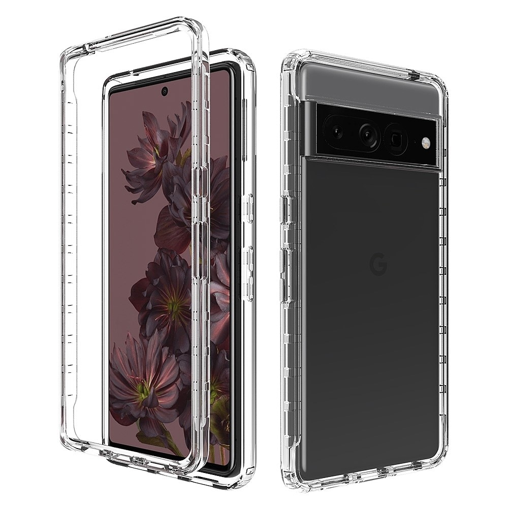 Full Cover Kuori Google Pixel 7 Pro kirkas