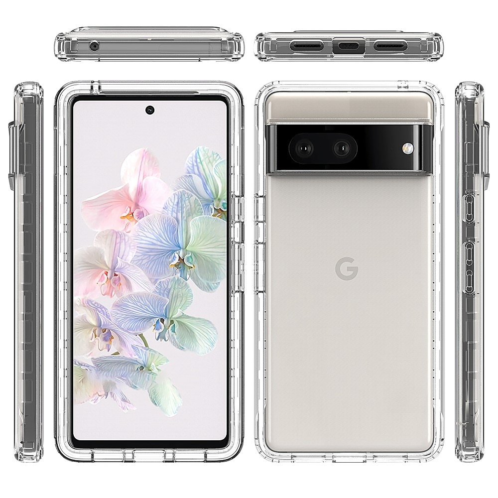 Full Protection Case Google Pixel 7 kirkas