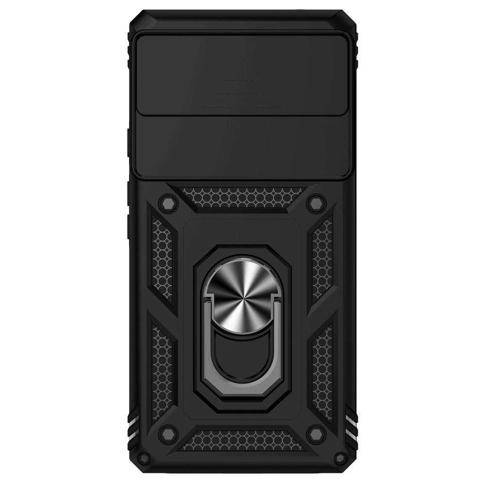 Hybridikuori Ring + Kamerasuojalla Google Pixel 6a Musta
