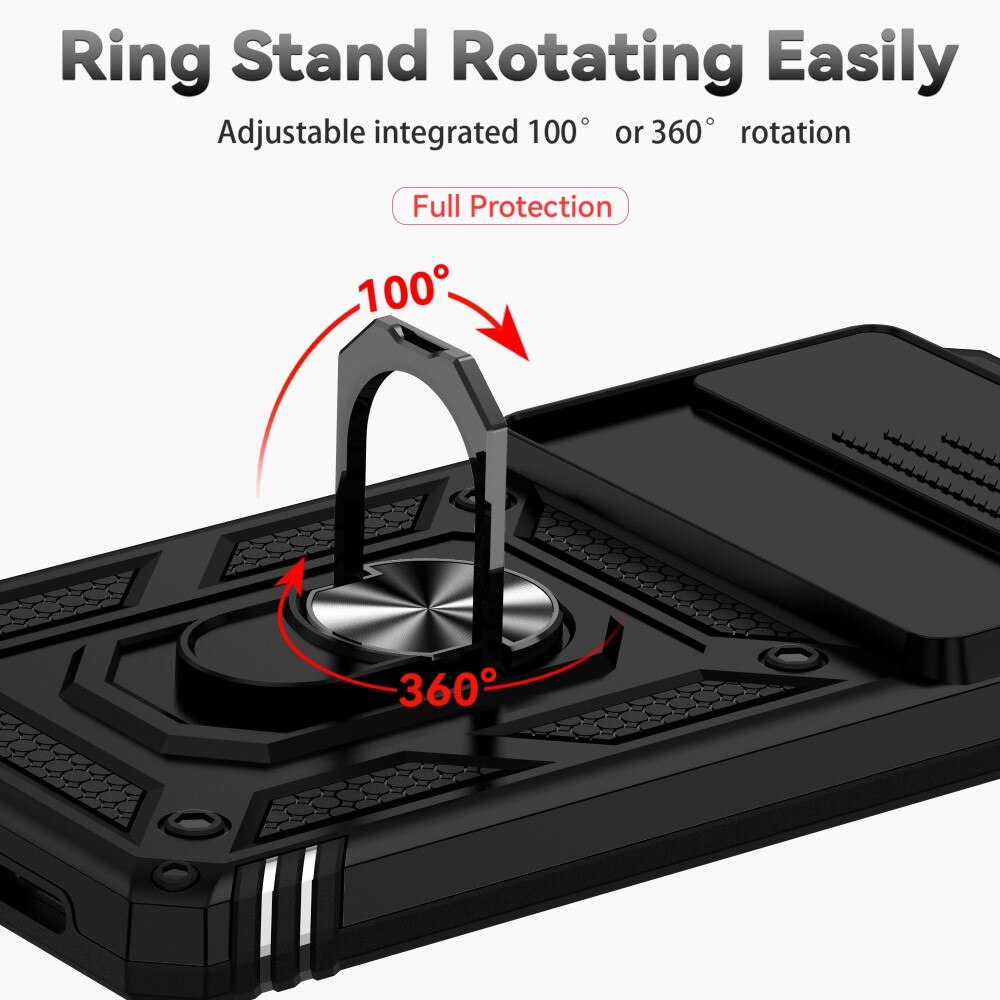 Hybridikuori Tech Ring+Kamerasuojalla Google Pixel 7 musta