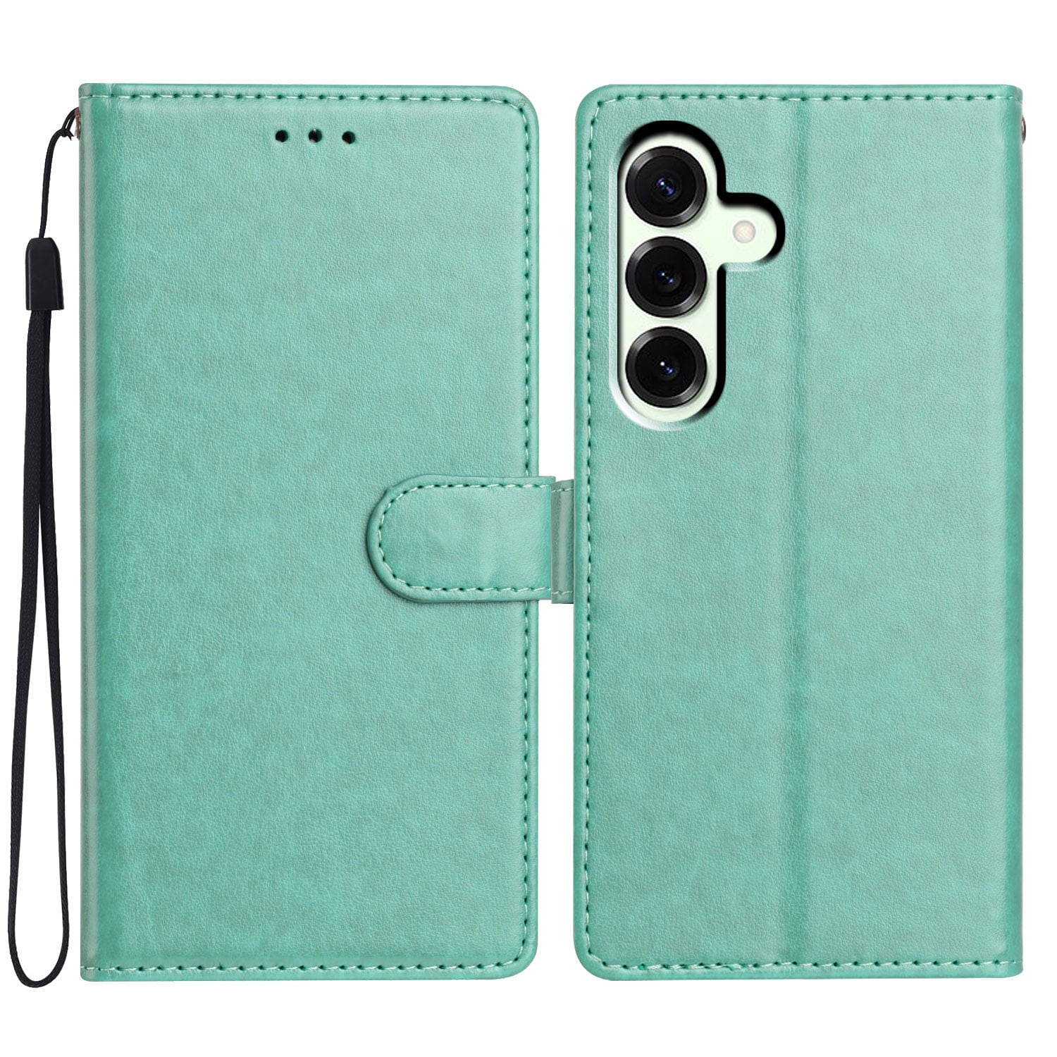 Nahkakotelo Samsung Galaxy A57 Vihreä