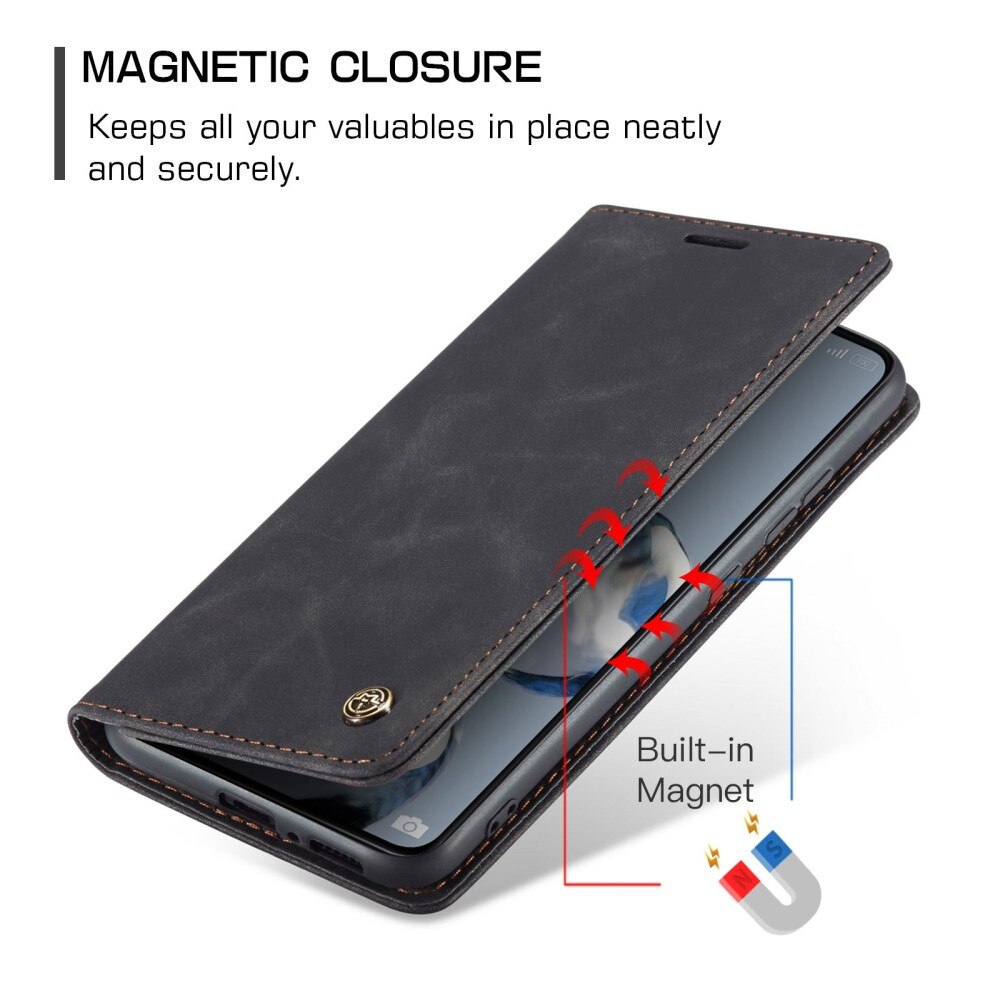 Slim Lompakkokotelo Xiaomi 12T/12T Pro Musta