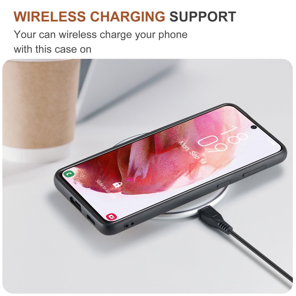 Magnetic Card Slot Case Samsung Galaxy S23 Plus Musta