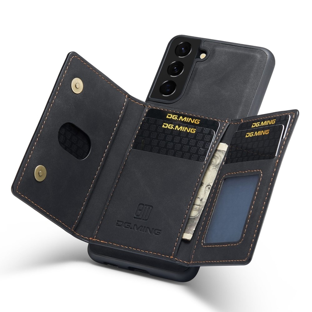 Magnetic Card Slot Case Samsung Galaxy S23 Plus Musta