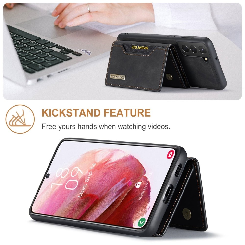 Magnetic Card Slot Case Samsung Galaxy S23 Plus Musta
