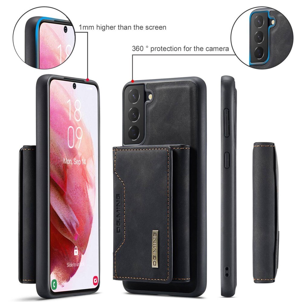 Magnetic Card Slot Case Samsung Galaxy S23 Plus Musta