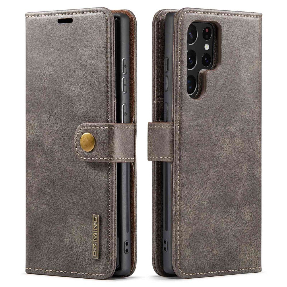 Magnet Wallet Samsung Galaxy S23 Ultra Brown