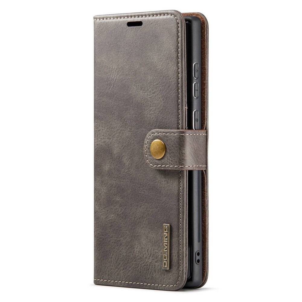 Magnet Wallet Samsung Galaxy S23 Ultra Ruskea