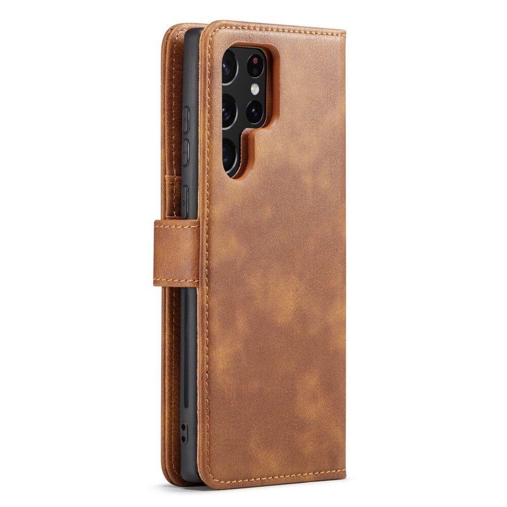 Magnet Wallet Samsung Galaxy S23 Ultra Cognac