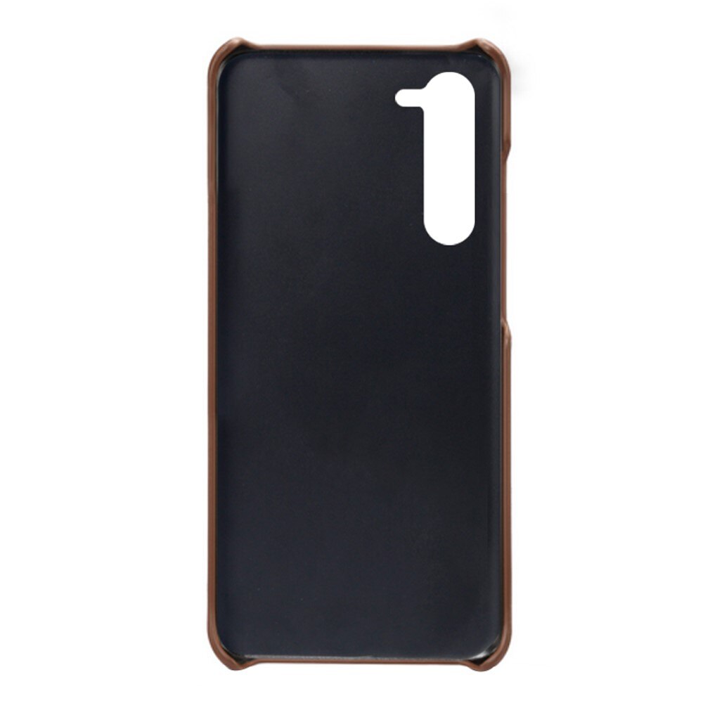 Card Slots Case Samsung Galaxy S23 Plus Ruskea