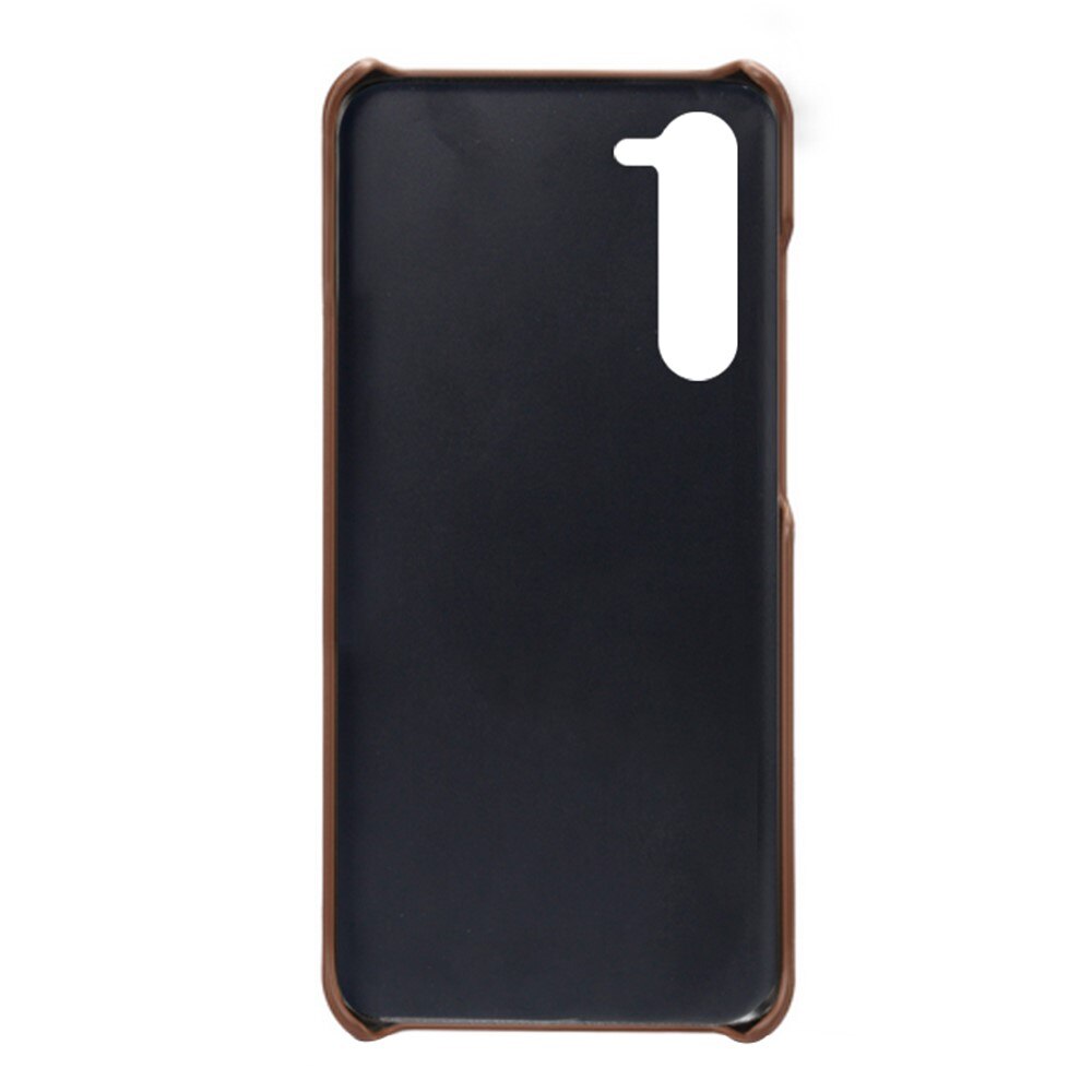 Card Slots Case Samsung Galaxy S23 Plus ruskea