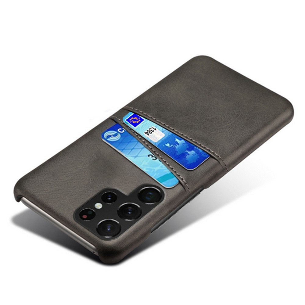 Card Slots Case Samsung Galaxy S23 Ultra musta