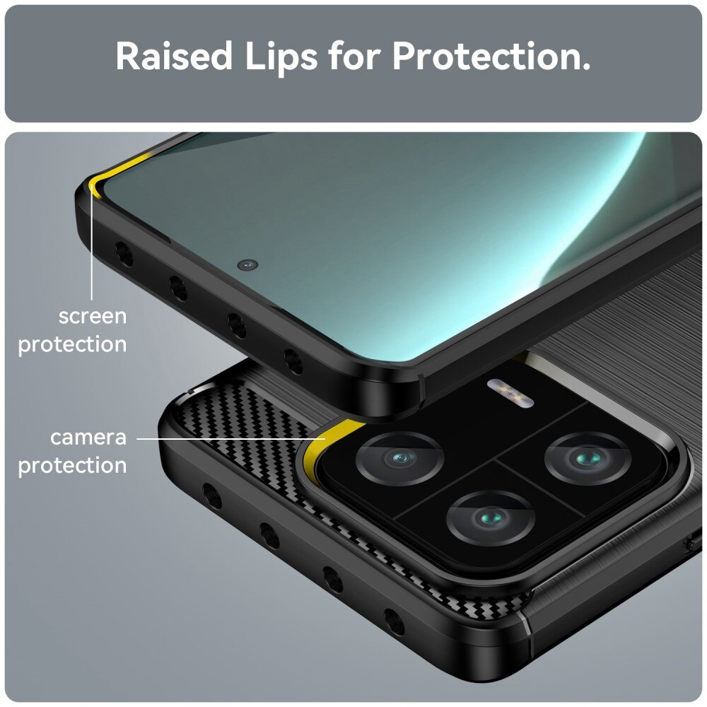 Xiaomi 13 Pro Kuori TPU Brushed Black