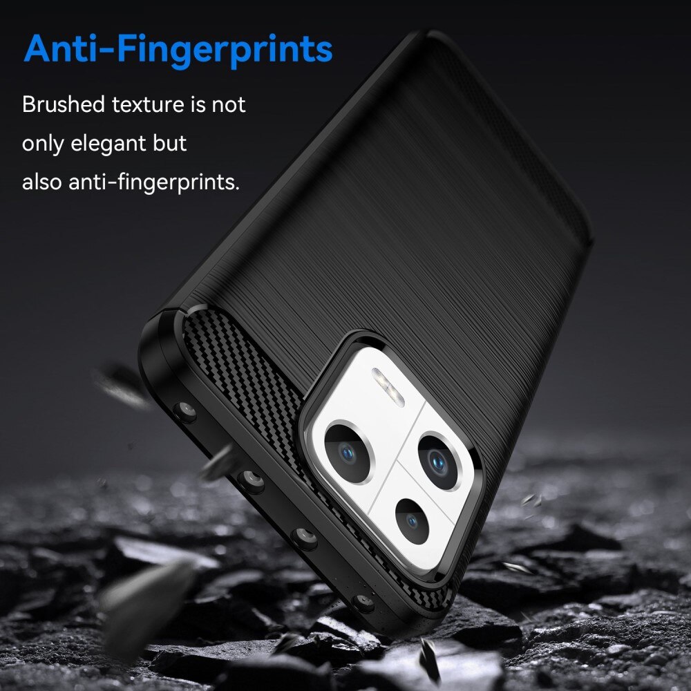 Xiaomi 13 Kuori TPU Brushed Musta