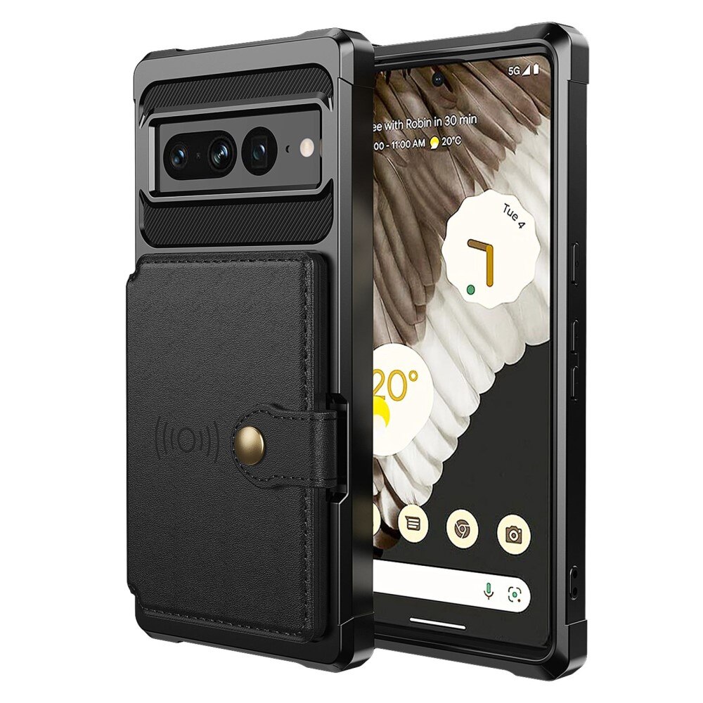 Tough Multi-slot Case Google Pixel 7 Pro musta