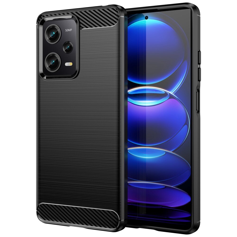 Xiaomi Redmi Note 12 Pro Kuori TPU Brushed Black