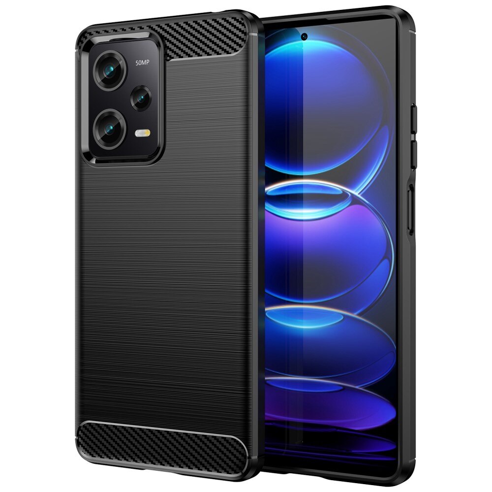 Xiaomi Redmi Note 12 Pro 5G Kuori TPU Brushed Black