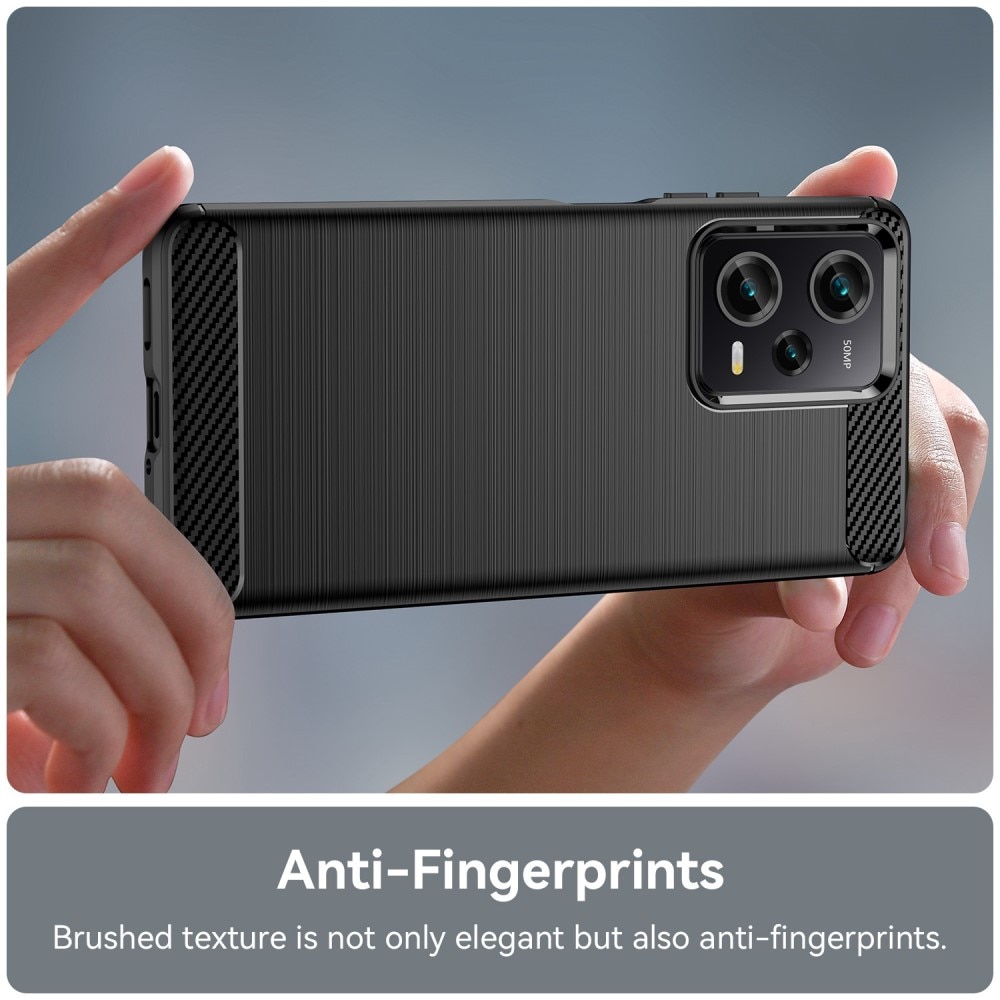 Xiaomi Redmi Note 12 Pro Kuori TPU Brushed Musta